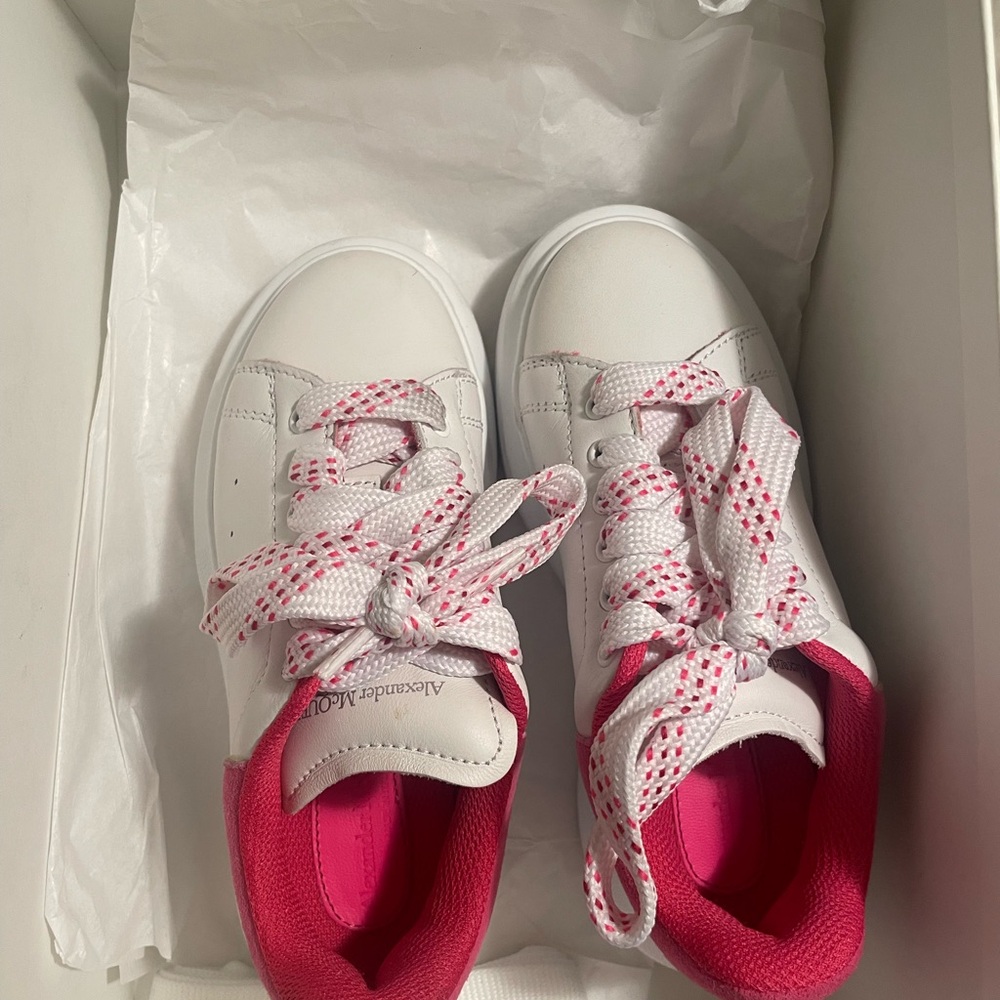 Authentic Alexander Mcqueens kids sneaker